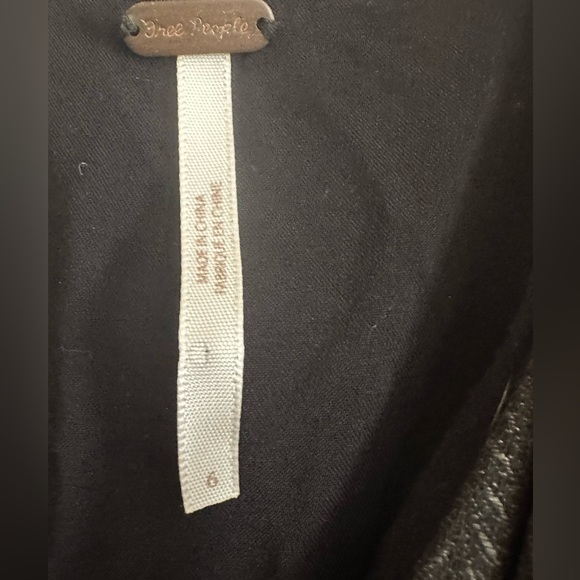 Free People Black Floral Midi Dress - Picture 6 of 11